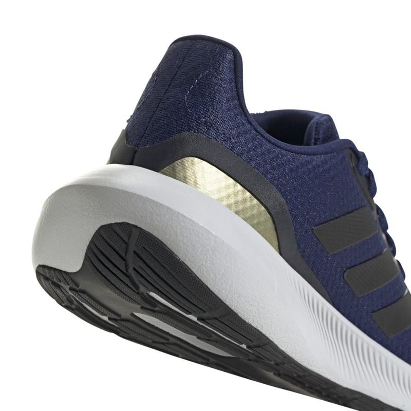 Tenis-adidas-para-mujer-Runfalcon-3.0-W-para-correr-color-azul.-Par-Laterales