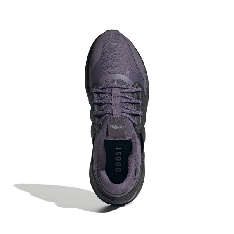 Tenis-adidas-para-mujer-X_Plrboost-para-moda-color-morado.-Capellada