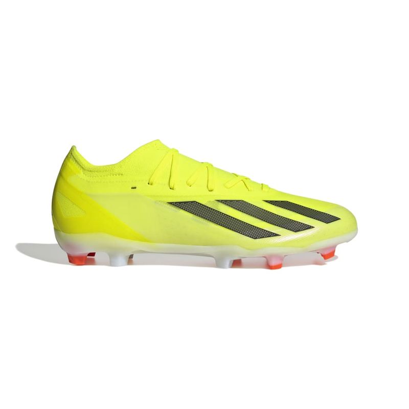 Guayos-adidas-para-hombre-X-Crazyfast-Pro-Fg-para-futbol-color-amarillo.-Lateral-Externa-Derecha