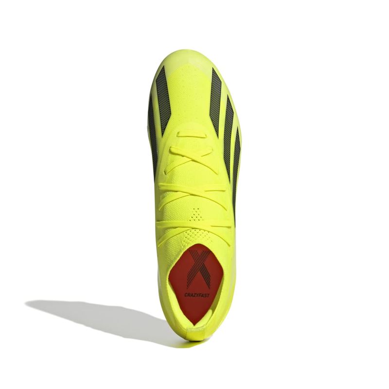 Guayos-adidas-para-hombre-X-Crazyfast-Pro-Fg-para-futbol-color-amarillo.-Capellada