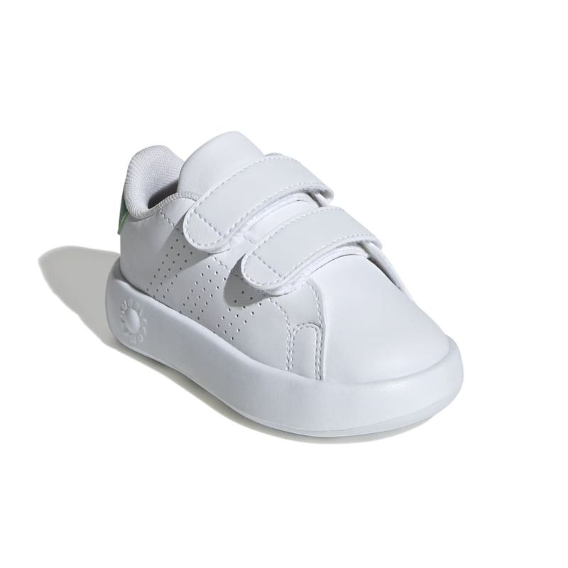 Tenis-adidas-para-niño-Advantage-Cf-I-para-tenis-color-blanco.-Par-Alineados