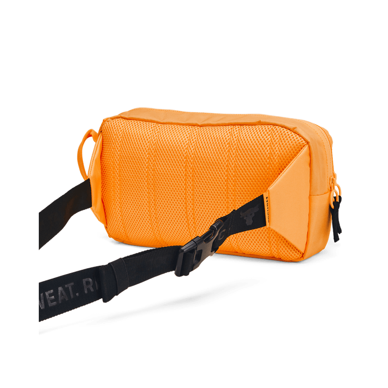 Canguro-under-armour-para-hombre-Ua-Project-Rock-Waist-Bag-para-entrenamiento-color-naranja.-Reverso-Sin-Modelo