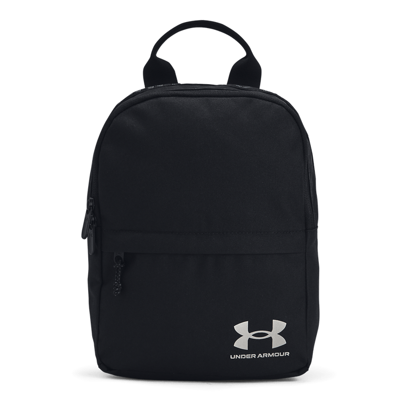 Morral-under-armour-unisex-Loudon-Mini-Backpack-para-entrenamiento-color-negro.-Frente-Sin-Modelo