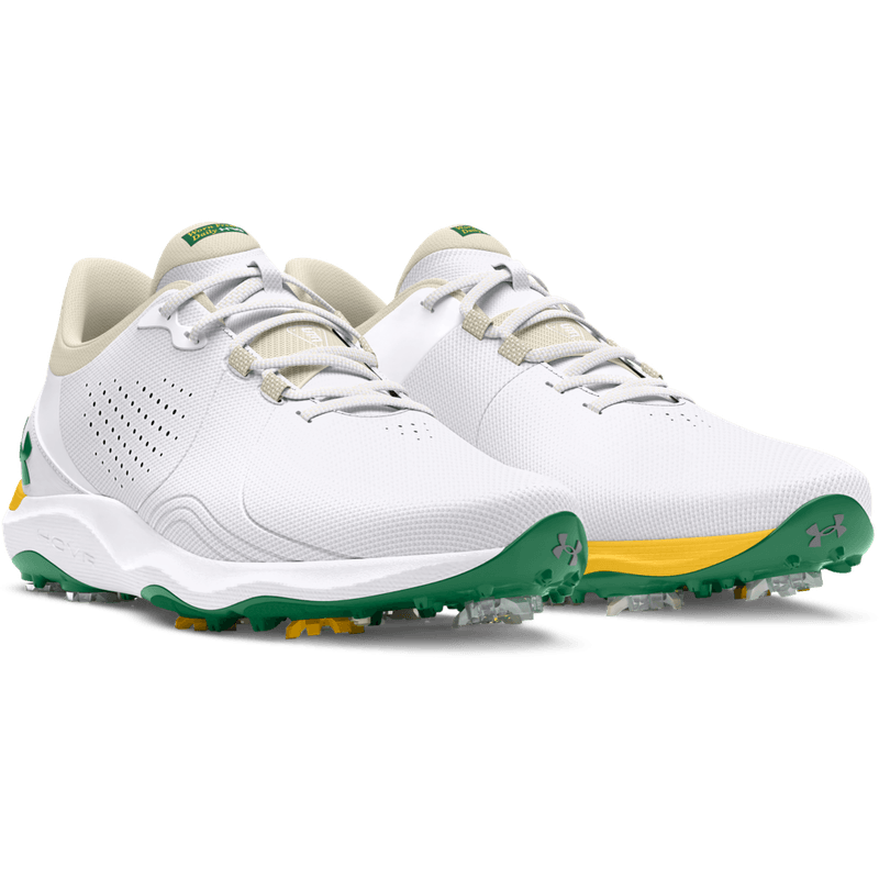 Zapatos-under-armour-para-hombre-Ua-Drive-Pro-para-golf-color-blanco.-Par-Alineados