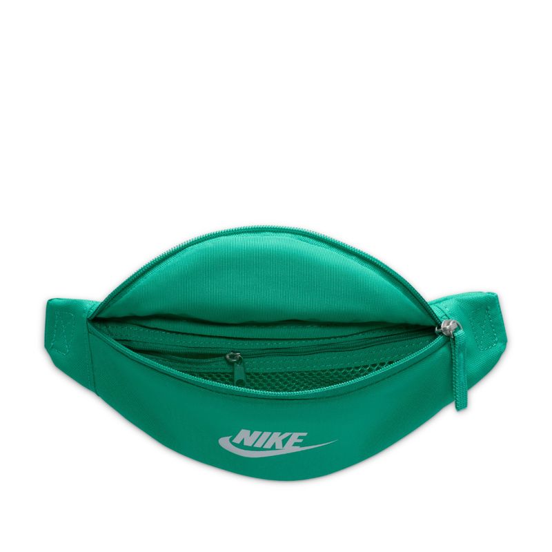 Canguro-nike-para-hombre-Nk-Heritage-S-Waistpack-para-moda-color-verde.-Detalle-1