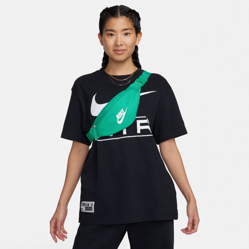 Canguro-nike-para-hombre-Nk-Heritage-S-Waistpack-para-moda-color-verde.-Detalle-2
