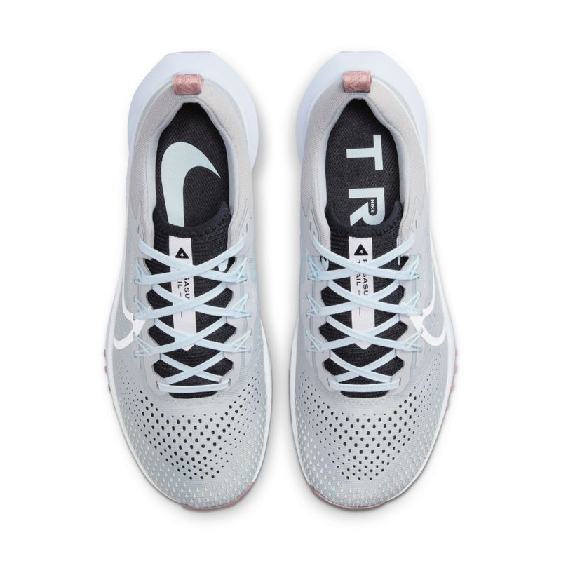 Nike W Nike React Pegasus Trail 4 Tenis gris de mujer para correr Referencia DJ6159 005 prochampions
