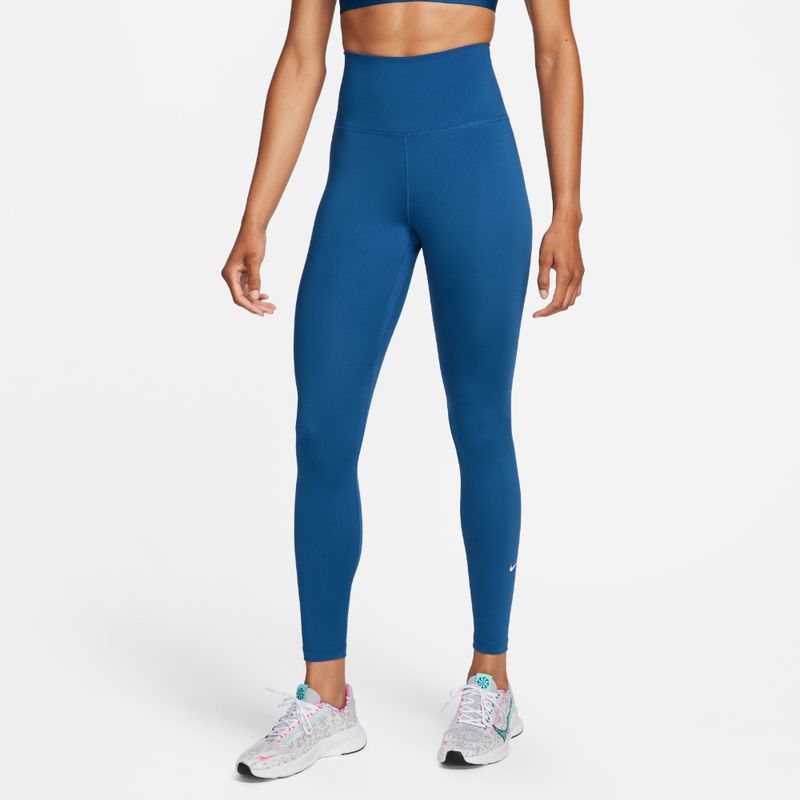 Nike W Nk One Df Hr Tght Licra azul de mujer para entrenamiento Referencia DM7278 476 prochampions