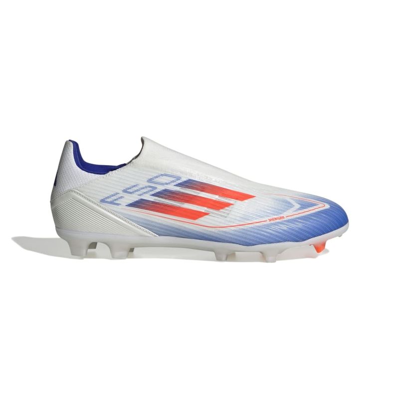 Guayos-adidas-para-hombre-F50-League-Ll-Fg-para-futbol-color-blanco.-Lateral-Externa-Derecha