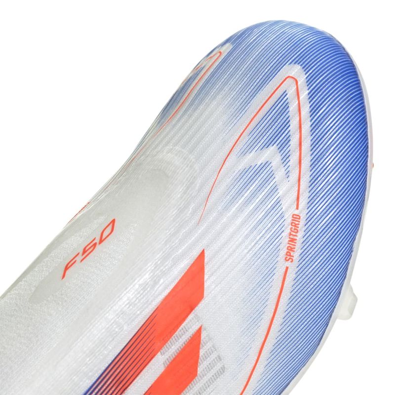 Guayos-adidas-para-hombre-F50-League-Ll-Fg-para-futbol-color-blanco.-Detalle-2