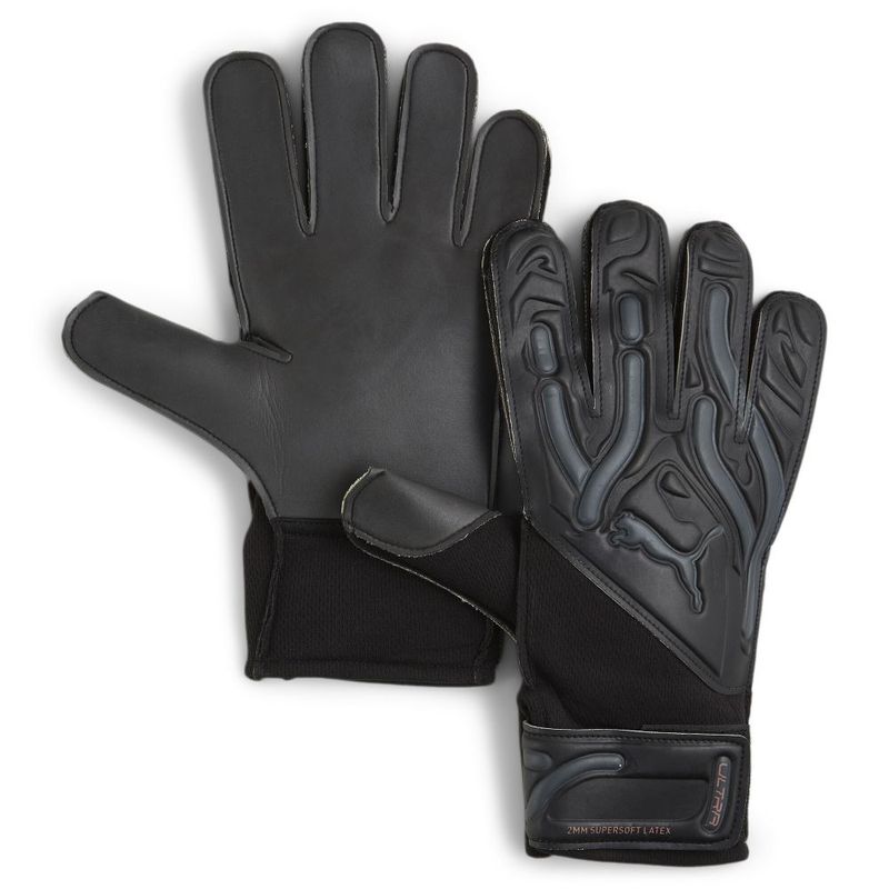 Guantes-puma-para-hombre-Puma-Ultra-Play-Rc---Gl-para-futbol-color-negro.-Frente-Sin-Modelo
