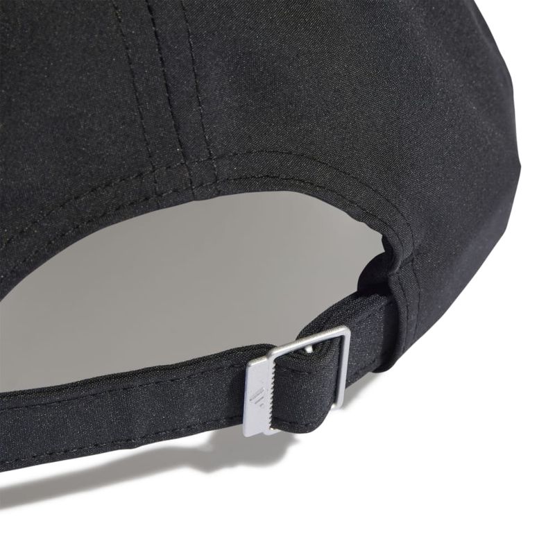 Gorra-adidas-para-hombre-Run-Es-Cap-A.R.-para-correr-color-negro.-Detalle-1