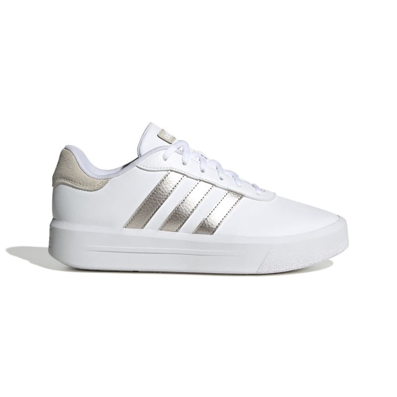 Tenis blancos para mujer adidas sale