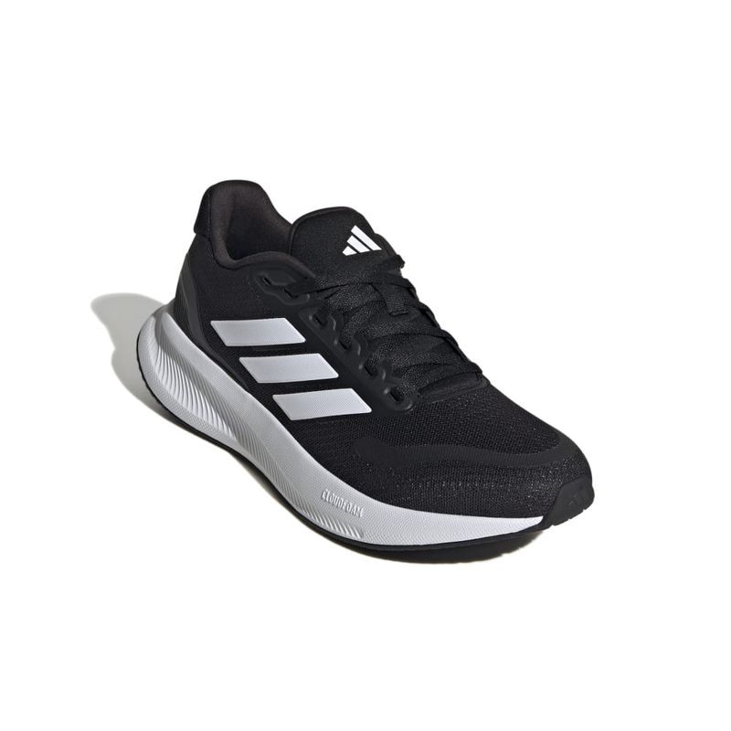 Tenis-adidas-para-mujer-Runfalcon-5-W-para-correr-color-negro.-Par-Alineados