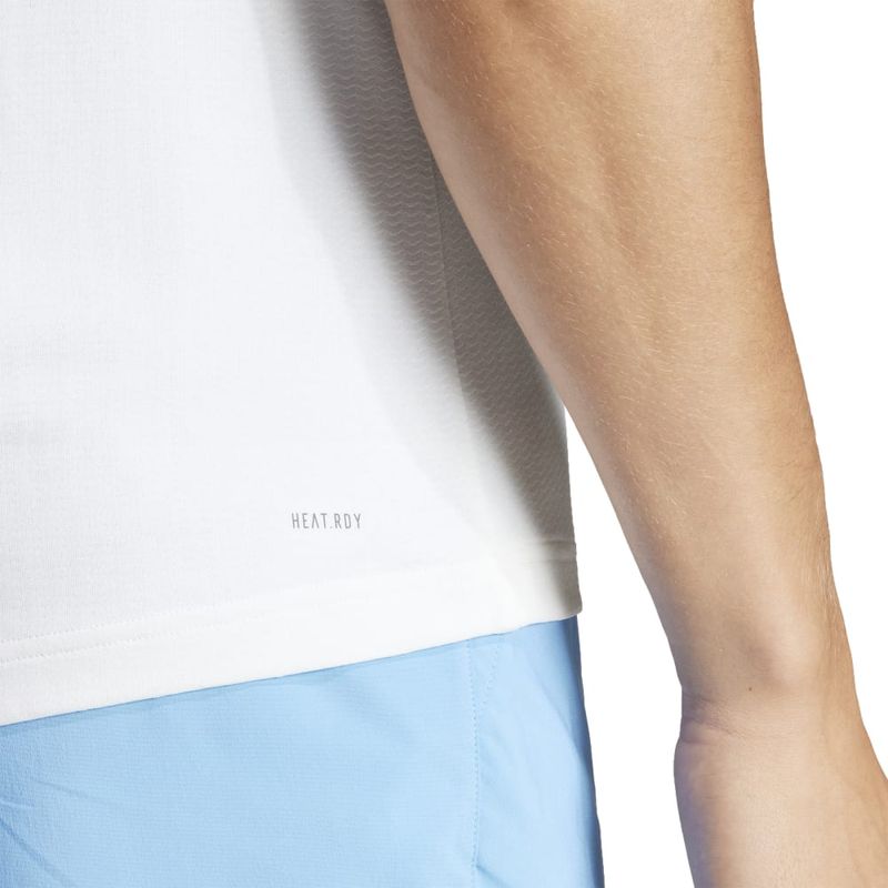 Polo-adidas-para-hombre-T-Freelift-Polo-para-tenis-color-blanco.-Detalle-2