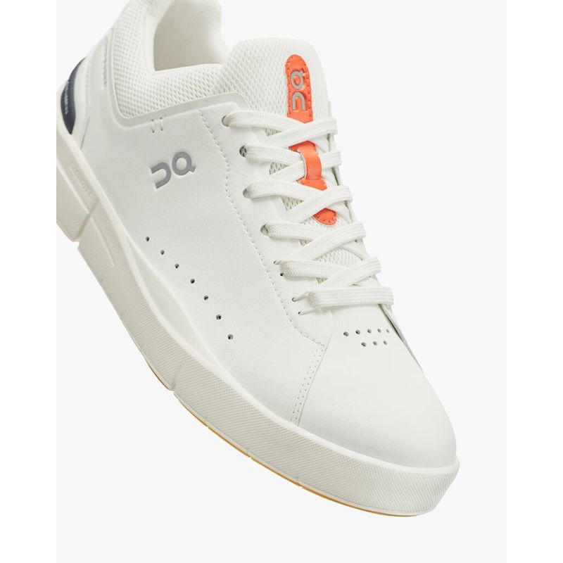 Tenis-on-para-mujer-The-Roger-Advantage-2-para-moda-color-blanco.-Detalle-Frontal