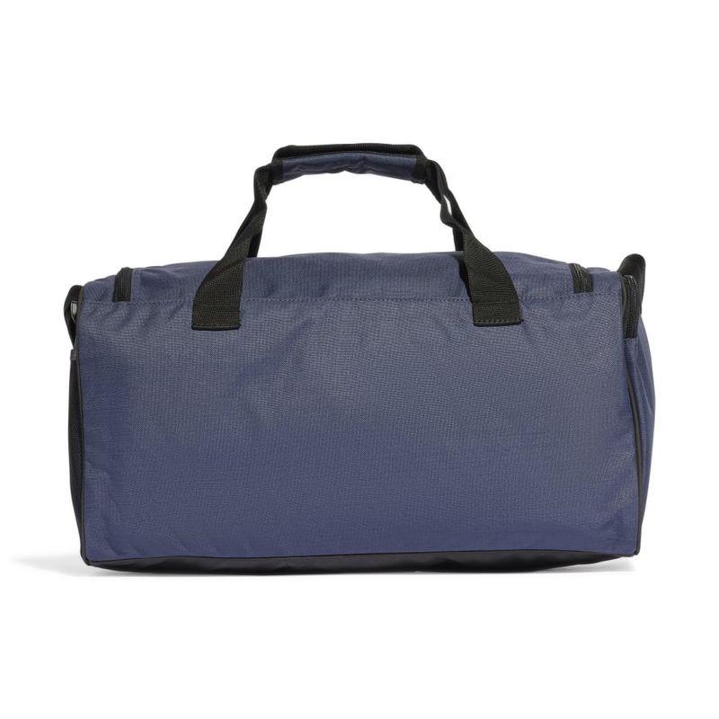 Maletin-adidas-para-hombre-Linear-Duffel-S-para-moda-color-azul.-Reverso-Sin-Modelo