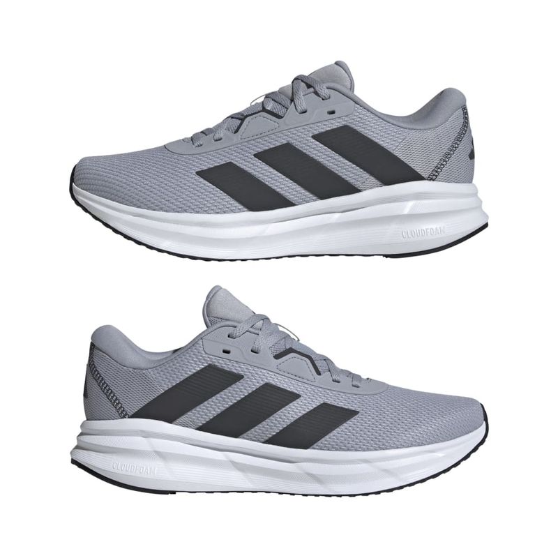 Tenis-adidas-para-hombre-Galaxy-7-M-para-correr-color-gris.-Par-Alineados