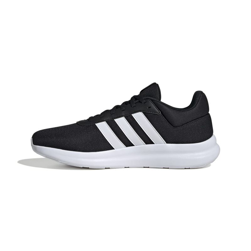 Tenis-adidas-para-hombre-Lite-Racer-4.0-para-moda-color-negro.-Lateral-Interna-Izquierda