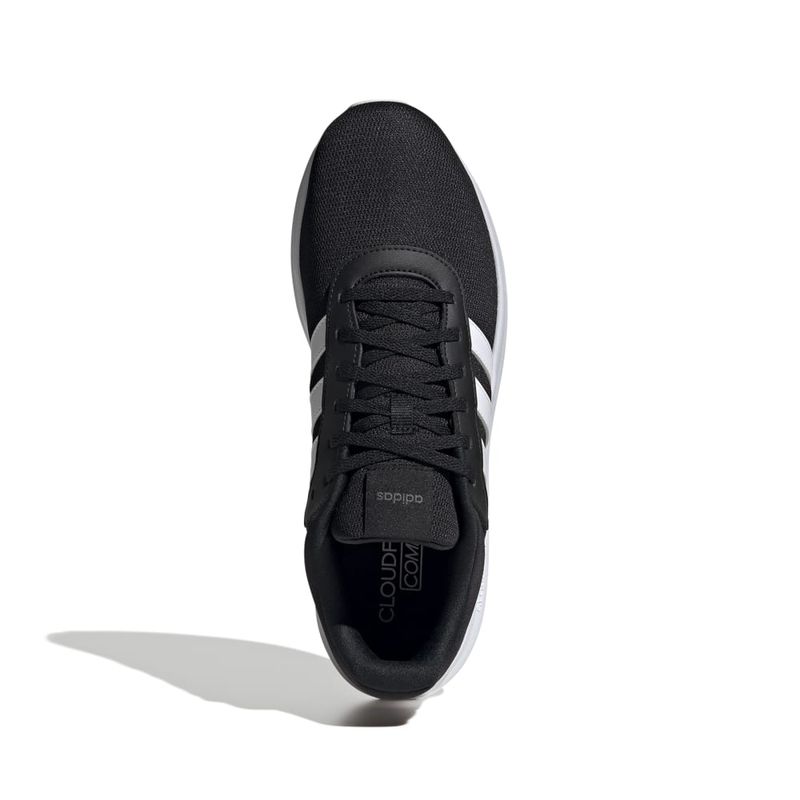 Tenis-adidas-para-hombre-Lite-Racer-4.0-para-moda-color-negro.-Capellada