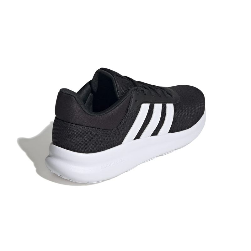 Tenis-adidas-para-hombre-Lite-Racer-4.0-para-moda-color-negro.-Talon