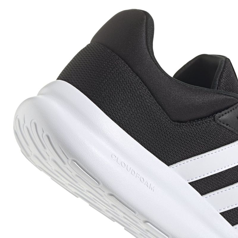 Tenis-adidas-para-hombre-Lite-Racer-4.0-para-moda-color-negro.-Detalle-1