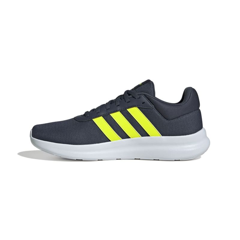 Tenis-adidas-para-hombre-Lite-Racer-4.0-para-moda-color-azul.-Lateral-Interna-Izquierda