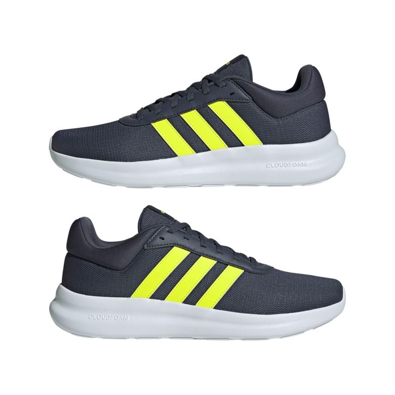 Tenis-adidas-para-hombre-Lite-Racer-4.0-para-moda-color-azul.-Par-Alineados