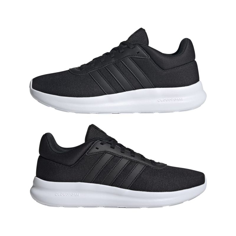 Tenis-adidas-para-mujer-Lite-Racer-4.0-para-moda-color-negro.-Par-Alineados