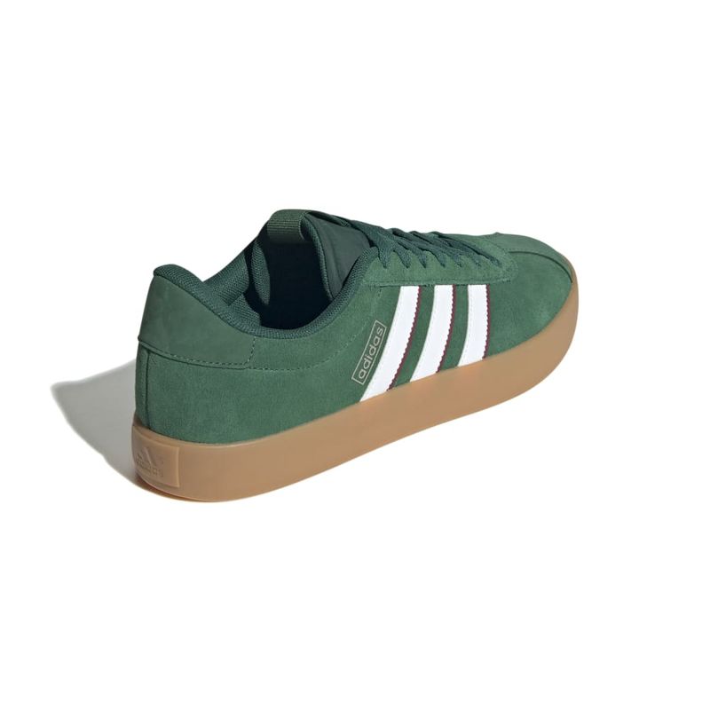 Tenis-adidas-para-hombre-Vl-Court-3.0-para-moda-color-verde.-Talon