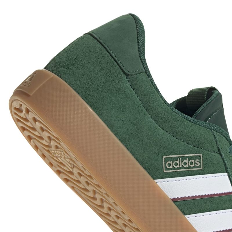 Tenis-adidas-para-hombre-Vl-Court-3.0-para-moda-color-verde.-Detalle-2