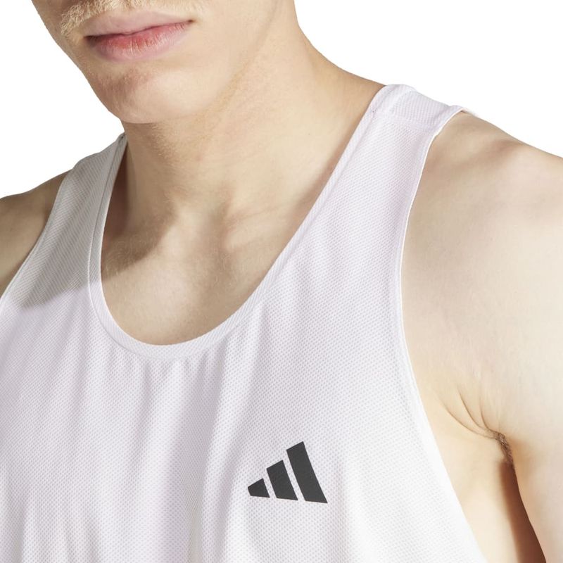 Camiseta-Manga-Sisa-adidas-para-hombre-Otr-B-Tank-para-correr-color-blanco.-Detalle-3