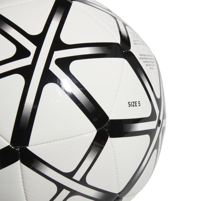 Balon-adidas-para-hombre-Starlancer-Clb-para-futbol-color-blanco.-Detalle-1