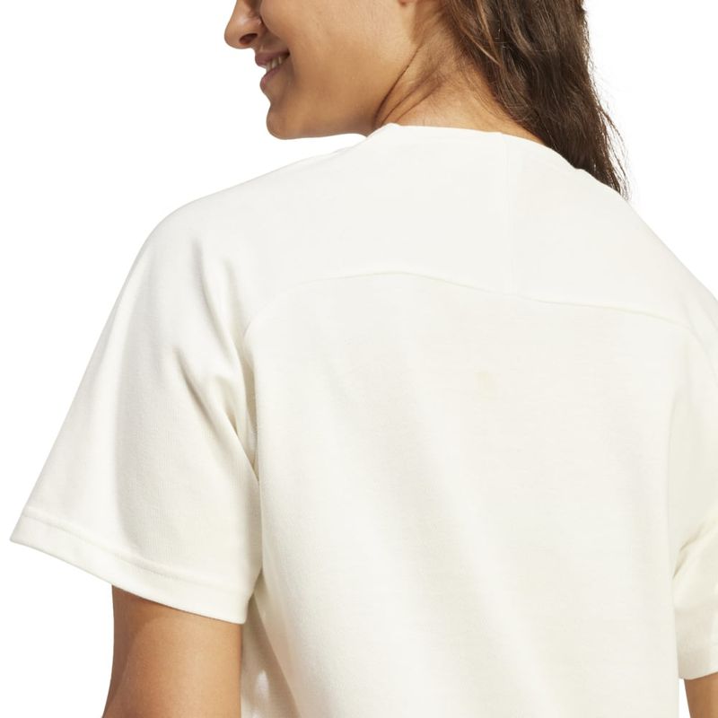 Camiseta-Manga-Corta-adidas-para-mujer-W-Z.N.E.-Tee-para-moda-color-blanco.-Detalle-2