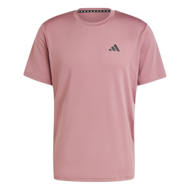 Camiseta-Manga-Corta-adidas-para-hombre-Tr-Es-Stretch-T-para-entrenamiento-color-rojo.-Frente-Sin-Modelo