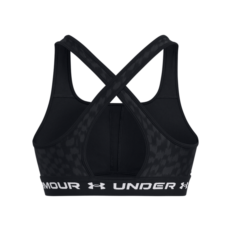 Top-under-armour-para-mujer-Crossback-Mid-Print-para-entrenamiento-color-negro.-Reverso-Sin-Modelo