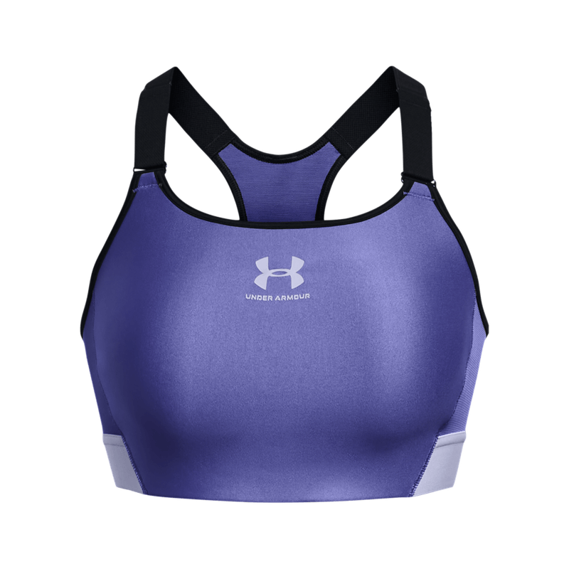 Top-under-armour-para-mujer-Ua-Hg-Armour-High-para-entrenamiento-color-morado.-Frente-Sin-Modelo