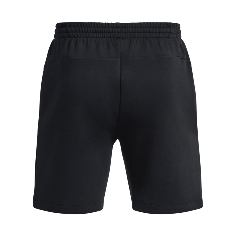 Pantaloneta-under-armour-para-hombre-Ua-Unstoppable-Flc-Shorts-para-entrenamiento-color-negro.-Reverso-Sin-Modelo