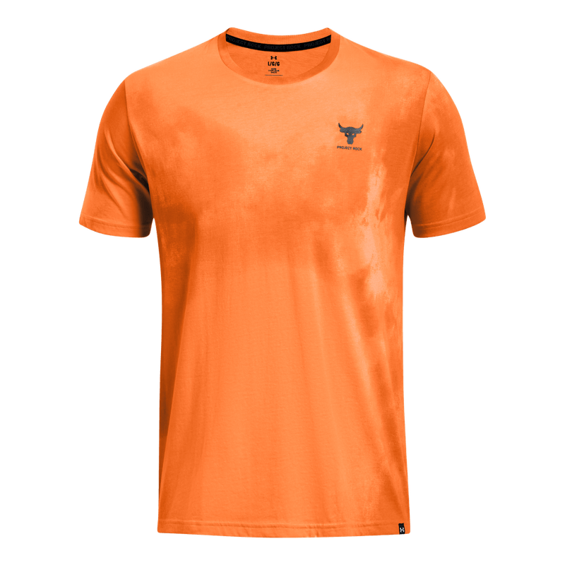Camiseta-Manga-Corta-under-armour-para-hombre-Ua-Pjt-Rck-Payof-Aop-Graphic-para-entrenamiento-color-negro.-Frente-Sin-Modelo