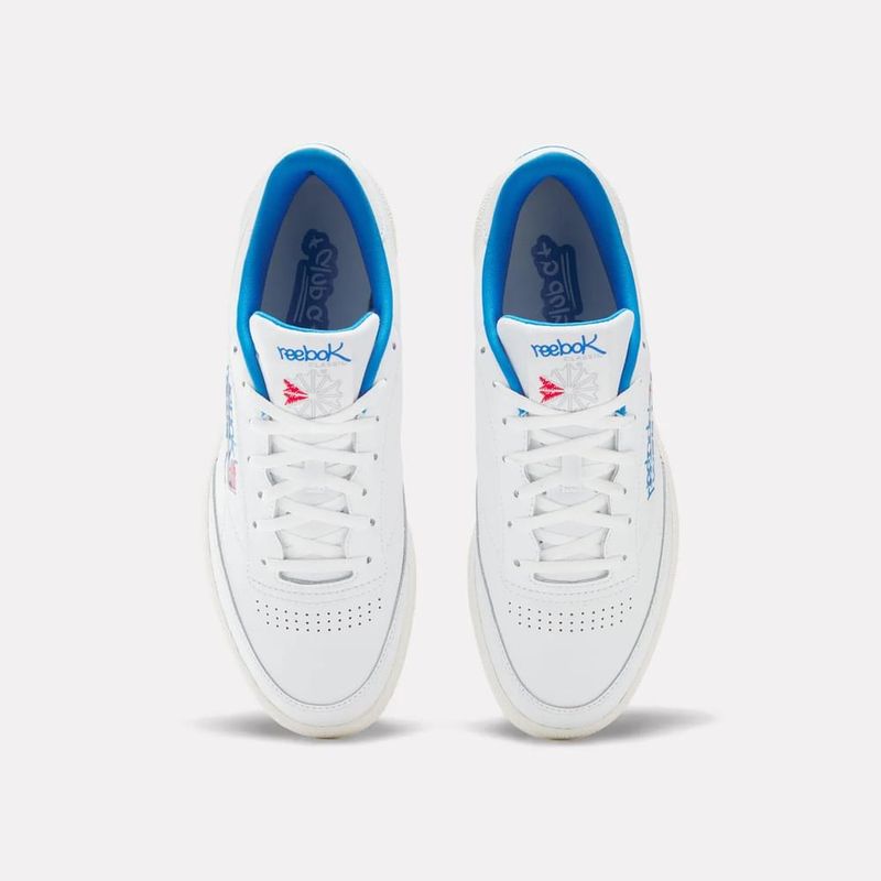 Tenis-reebok-para-hombre-Club-C-85-para-tenis-color-blanco.-Par-Alineados