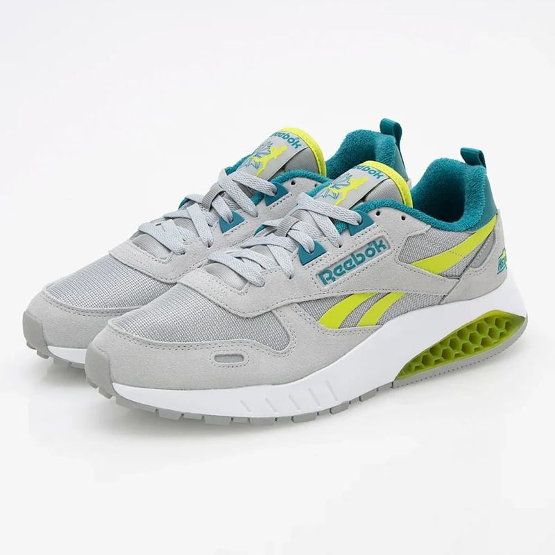 Tenis-reebok-para-hombre-Classic-Leather-Hexalite-para-correr-color-gris.-Suela