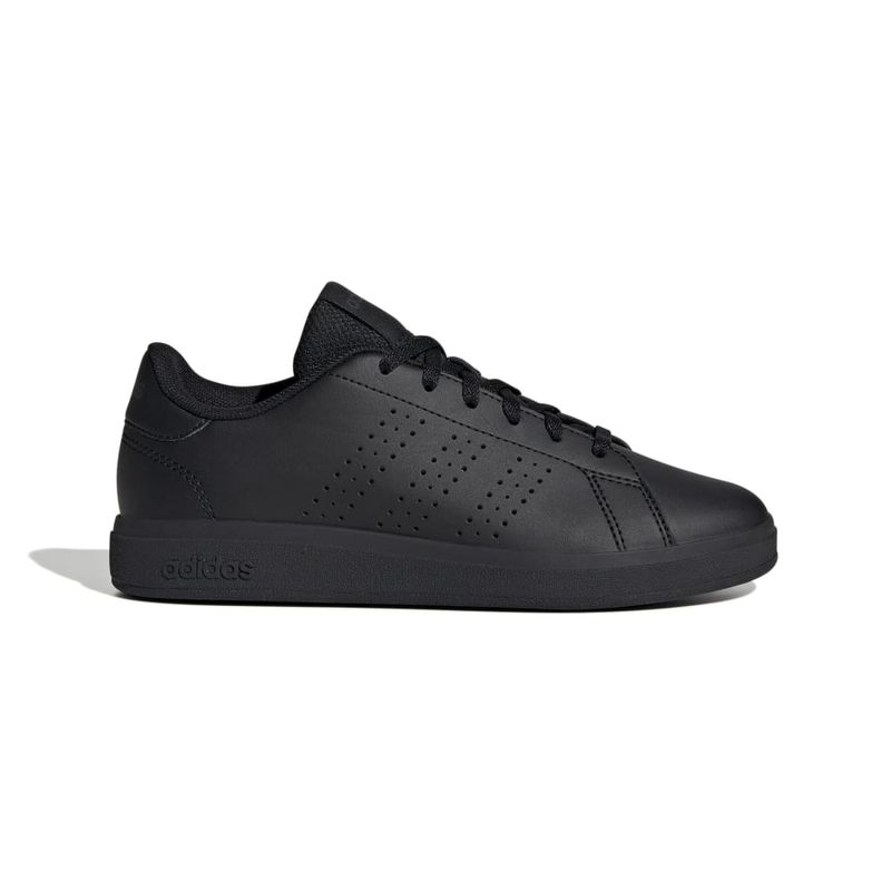 Tenis-adidas-para-niño-Advantage-Base-2.0-para-moda-color-negro.-Lateral-Externa-Derecha