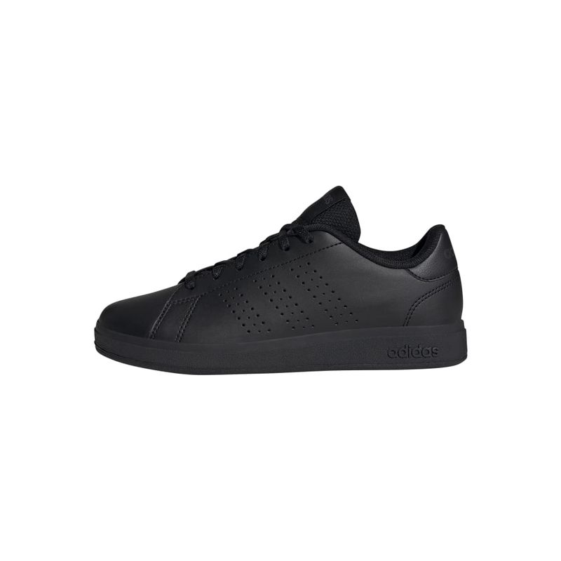 Tenis-adidas-para-niño-Advantage-Base-2.0-para-moda-color-negro.-Lateral-Interna-Izquierda