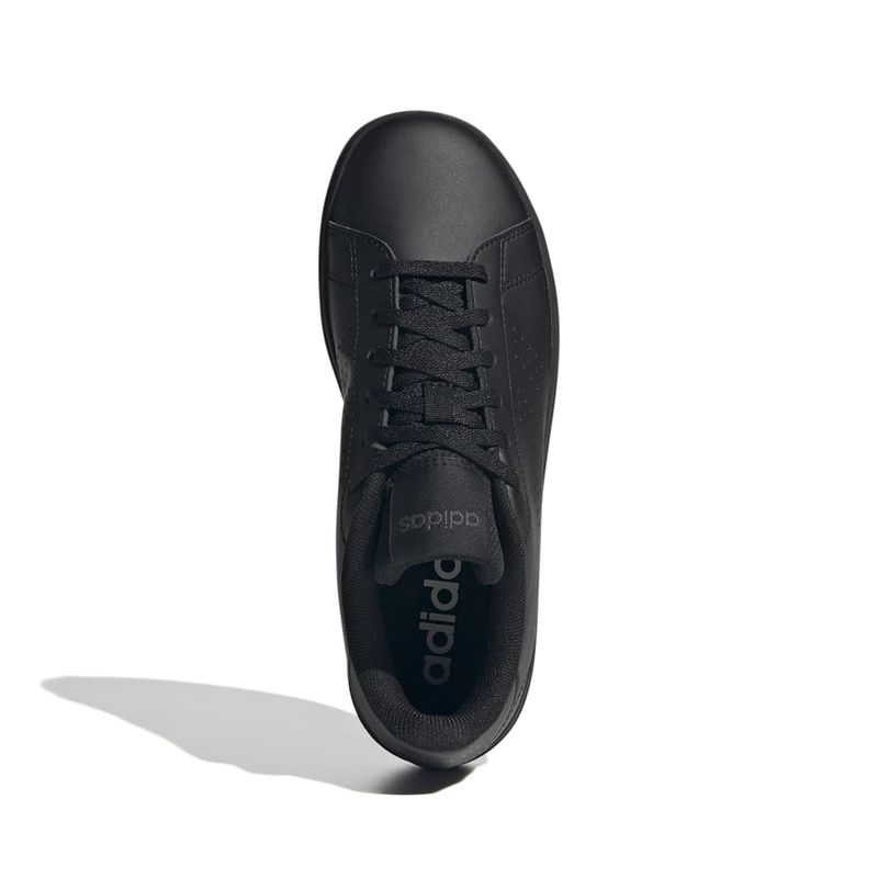 Tenis-adidas-para-niño-Advantage-Base-2.0-para-moda-color-negro.-Capellada