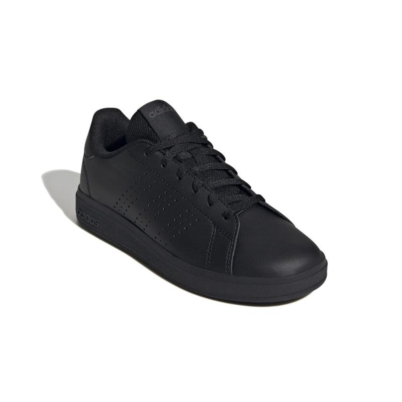 Tenis-adidas-para-niño-Advantage-Base-2.0-para-moda-color-negro.-Par-Alineados