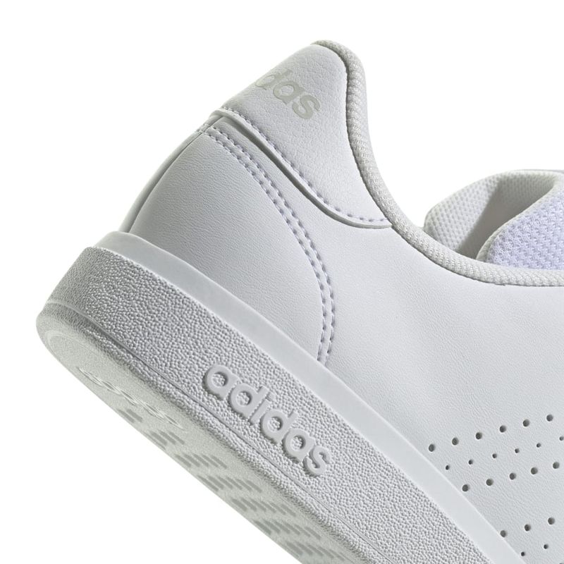 Tenis-adidas-para-niño-Advantage-Base-2.0-para-moda-color-blanco.-Detalle-1