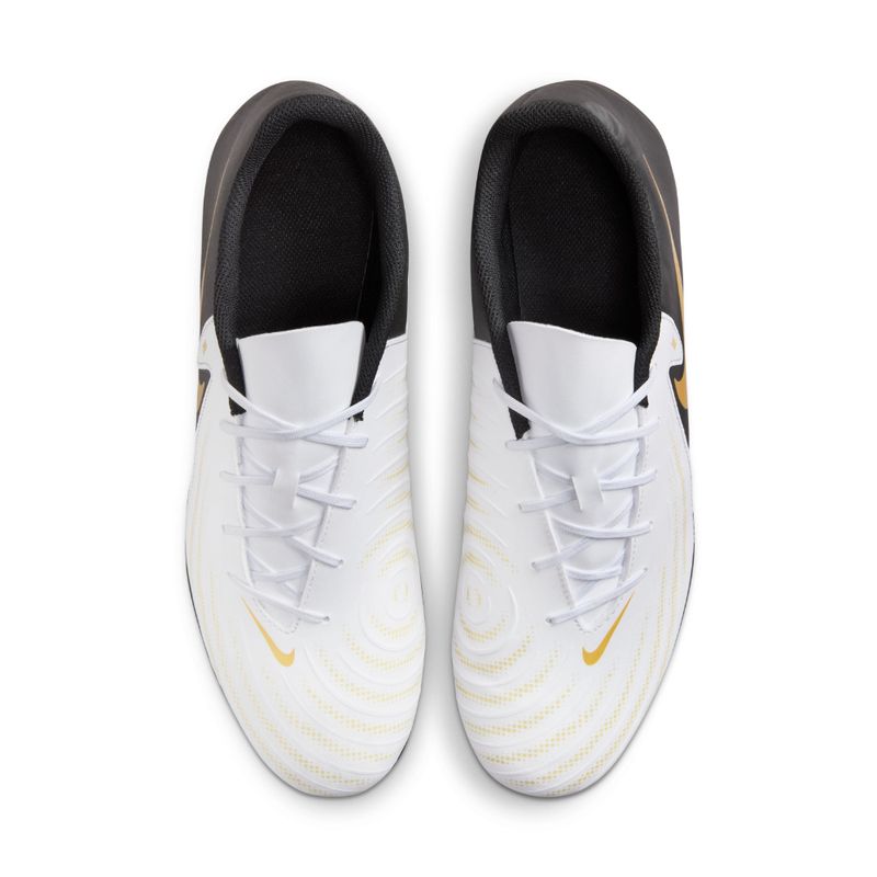 Guayos-nike-para-hombre-Phantom-Gx-Ii-Club-Fg-Mg-para-futbol-color-blanco.-Capellada