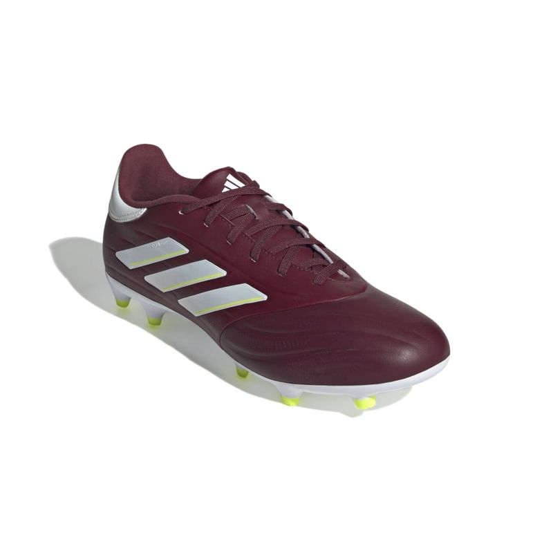 Guayos-adidas-para-hombre-Copa-Pure-2-League-Fg-para-futbol-color-rojo.-Par-Alineados
