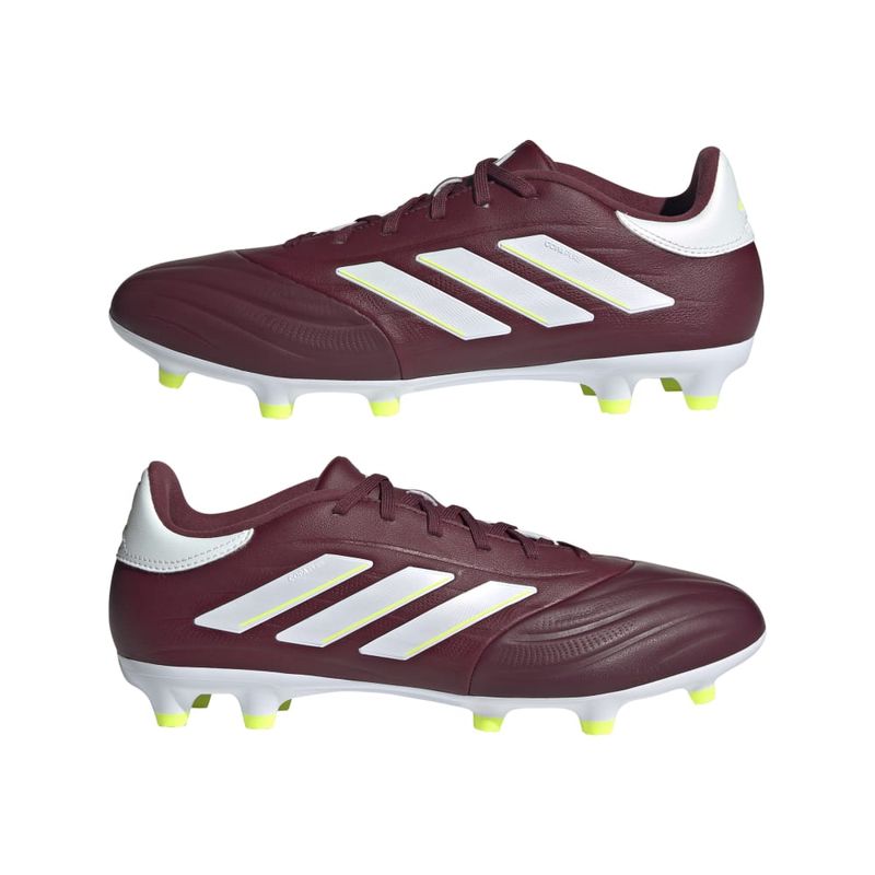 Guayos-adidas-para-hombre-Copa-Pure-2-League-Fg-para-futbol-color-rojo.-Par-Laterales