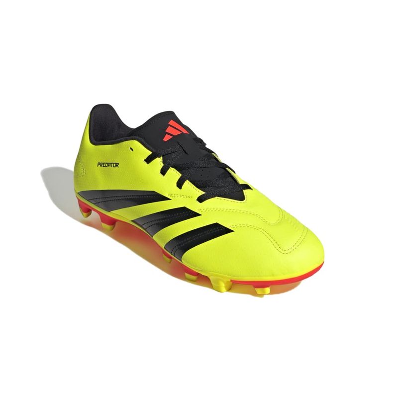 Guayos-adidas-para-hombre-Predator-Club-Fxg-para-futbol-color-amarillo.-Par-Alineados